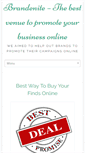 Mobile Screenshot of brandenite.net
